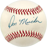 Don Mincher Autographed Official AL Baseball Seattle Pilots & Minnesota Twins Beckett BAS QR #BN89810