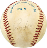 Ray Fosse Autographed Official AL Baseball Oakland A's Beckett BAS QR #BN14880