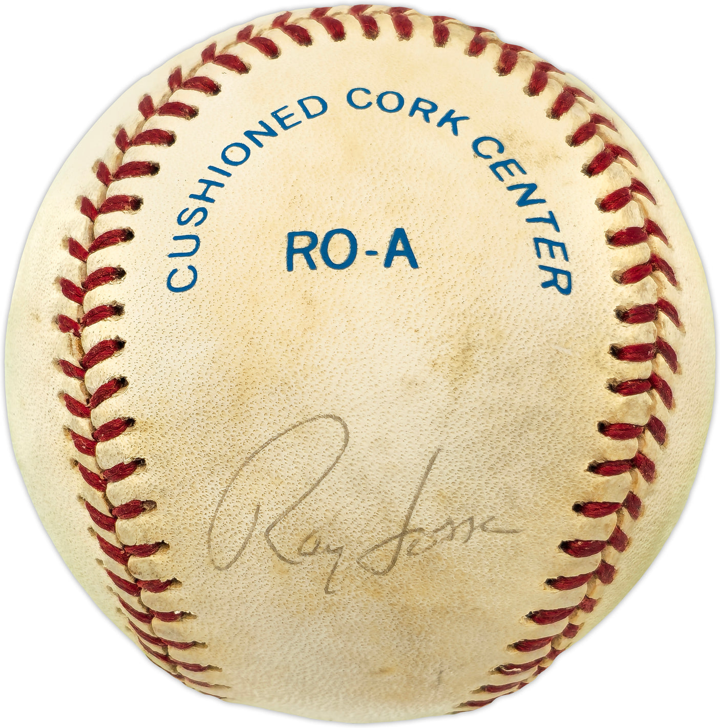 Ray Fosse Autographed Official AL Baseball Oakland A's Beckett BAS QR #BN14880