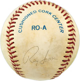 Ray Fosse Autographed Official AL Baseball Oakland A's Beckett BAS QR #BN14880