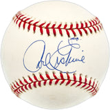 Carl Erskine Autographed Official NL Baseball Brooklyn Dodgers Beckett BAS QR #BN14927