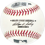 Oscar Gamble Autographed Official MLB Baseball New York Yankees Big "O" Proud to be a Yankee 1976-1979-1984 Beckett BAS QR #BN14944
