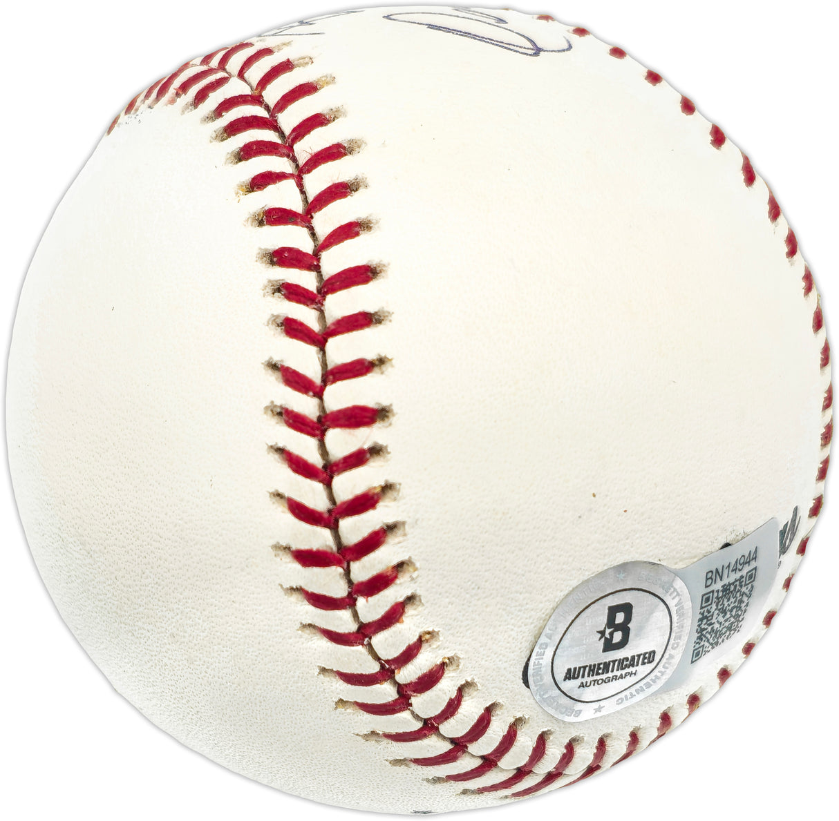 Oscar Gamble Autographed Official MLB Baseball New York Yankees Big "O" Proud to be a Yankee 1976-1979-1984 Beckett BAS QR #BN14944