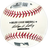 Oscar Gamble Autographed Official MLB Baseball New York Yankees Big "O" Proud to be a Yankee 1976-1979-1984 Beckett BAS QR #BN14945