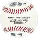 Oscar Gamble Autographed Official MLB Baseball New York Yankees Big "O" Proud to be a Yankee 1976-1979-1984 Beckett BAS QR #BN14946