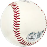 Oscar Gamble Autographed Official MLB Baseball New York Yankees Big "O" Proud to be a Yankee 1976-1979-1984 Beckett BAS QR #BN14946