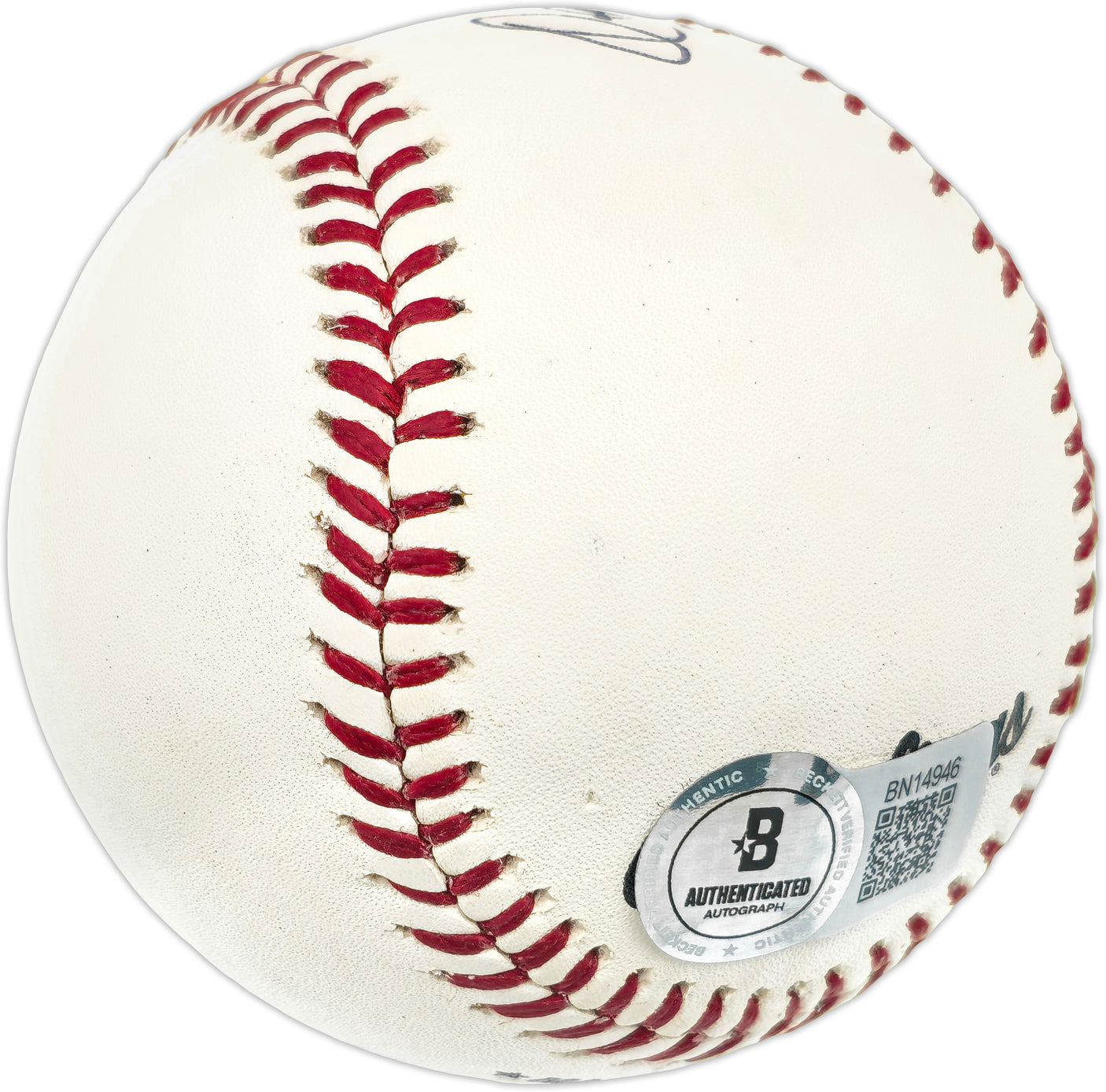 Oscar Gamble Autographed Official MLB Baseball New York Yankees Big "O" Proud to be a Yankee 1976-1979-1984 Beckett BAS QR #BN14946