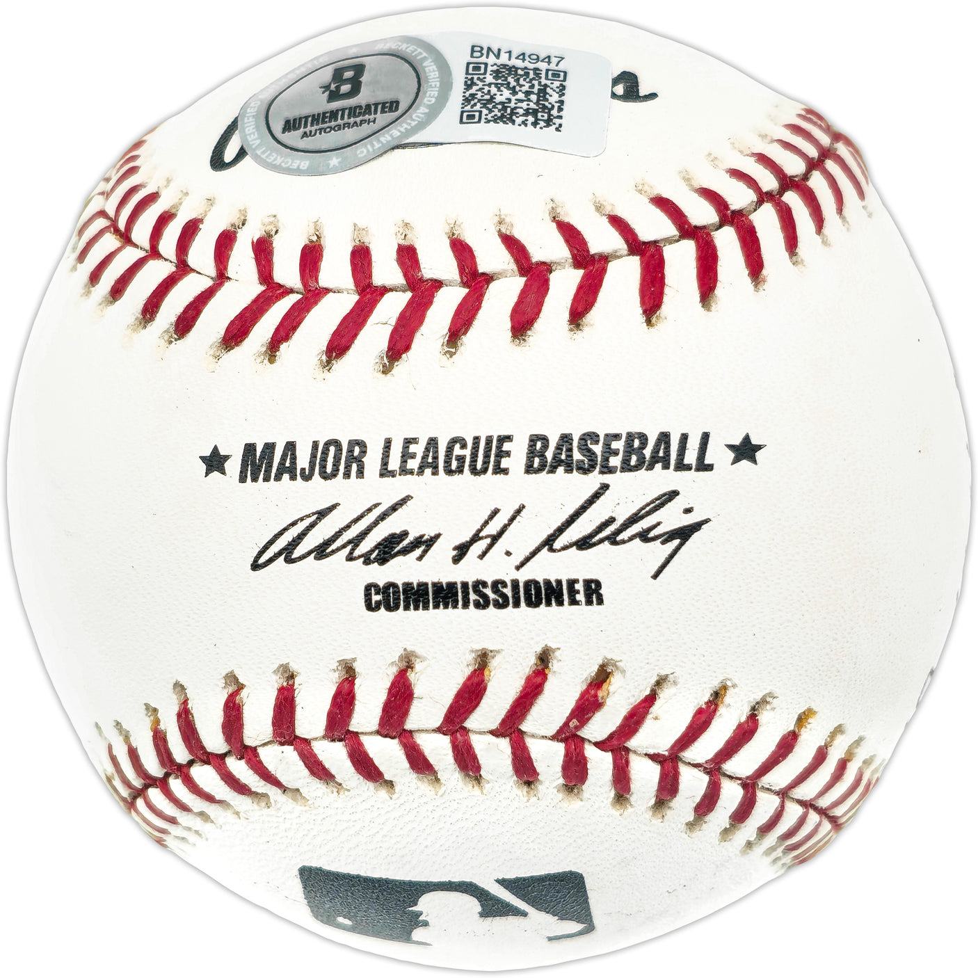 Oscar Gamble Autographed Official MLB Baseball New York Yankees Big "O" Proud to be a Yankee 1976-1979-1984 Beckett BAS QR #BN14947