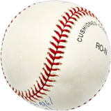 Terry Leach Autographed Official NL Baseball New York Mets "1986 World Series Champs" Beckett BAS QR #BN14965