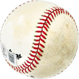 Roger McDowell Autographed Official NL Baseball New York Mets Beckett BAS QR #BN14969