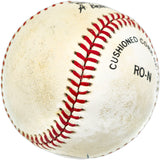 Roger McDowell Autographed Official NL Baseball New York Mets Beckett BAS QR #BN14969