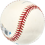 Albie Pearson Autographed Official AL Baseball Washington Senators "AL ROY 1958" Beckett BAS QR #BN14978