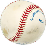 Gil McDougald Autographed Official AL Baseball New York Yankees "1951 AL ROY" Beckett BAS QR #BN14983