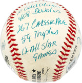 Mike Schmidt Autographed Official NL Baseball Philadelphia Phillies Statball With 16 Stats Beckett BAS #BN14989