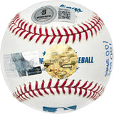 Ron Reed Autographed Official MLB Baseball Philadelphia Phillies "1980 Phillies World Champs 100 wins 100 saves" Beckett BAS QR #BN14991