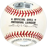 Donn Clendenon Autographed Official NL Baseball New York Mets "69 WS MVP" Beckett BAS QR #BN14994