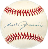 Luis Aparicio Autographed Official AL Baseball Chicago White Sox Beckett BAS QR #BN15006
