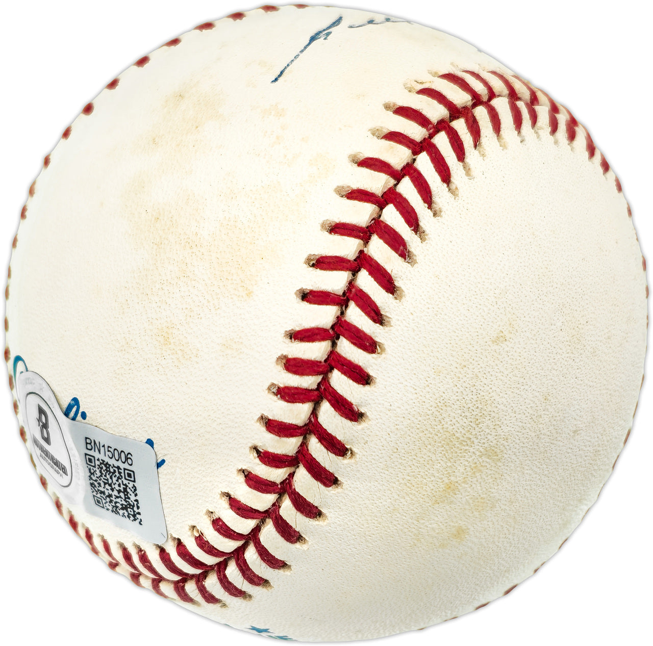 Luis Aparicio Autographed Official AL Baseball Chicago White Sox Beckett BAS QR #BN15006