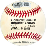 Mike Schmidt Autographed Official NL Baseball Philadelphia Phillies Beckett BAS QR #BN15009