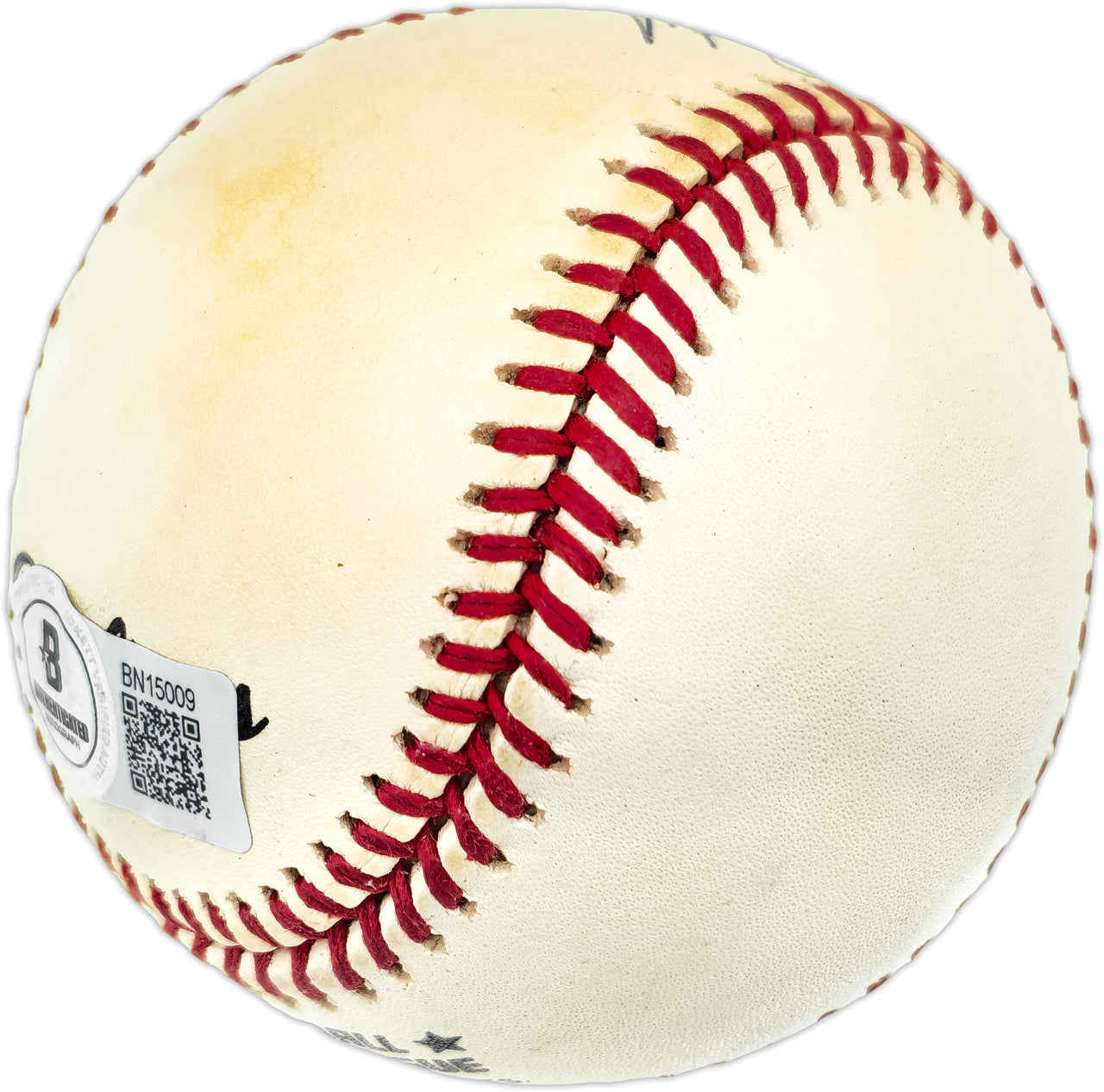 Mike Schmidt Autographed Official NL Baseball Philadelphia Phillies Beckett BAS QR #BN15009