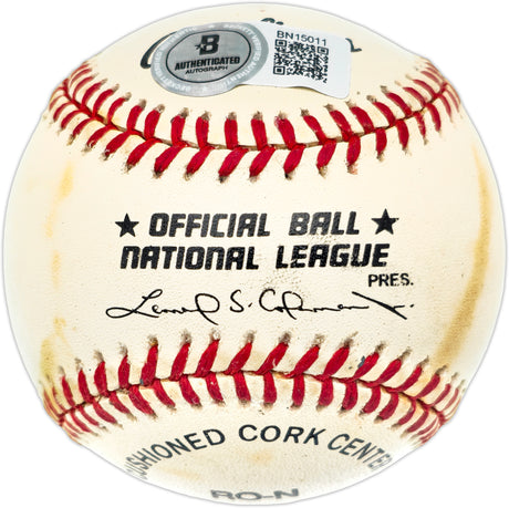 Tony Gwynn Autographed Official NL Baseball San Diego Padres Beckett BAS QR #BN15011