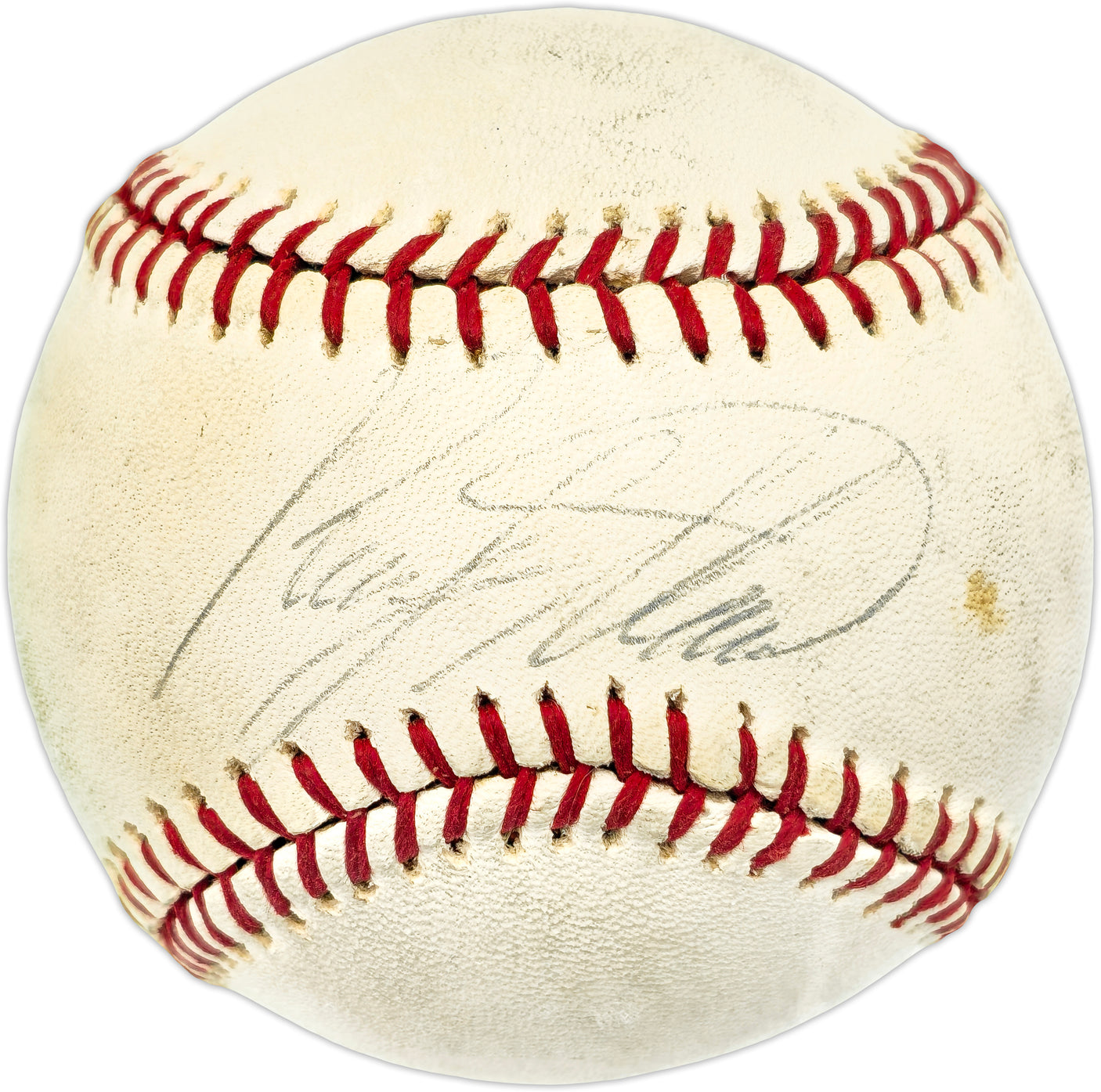 Rusty Staub Autographed Official League Baseball Mets, Expos Beckett BAS QR #BN15013