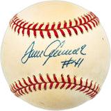 Tom Seaver Autographed Official NL Baseball New York Mets, Cincinnati Reds "#41" Beckett BAS QR #BN15023