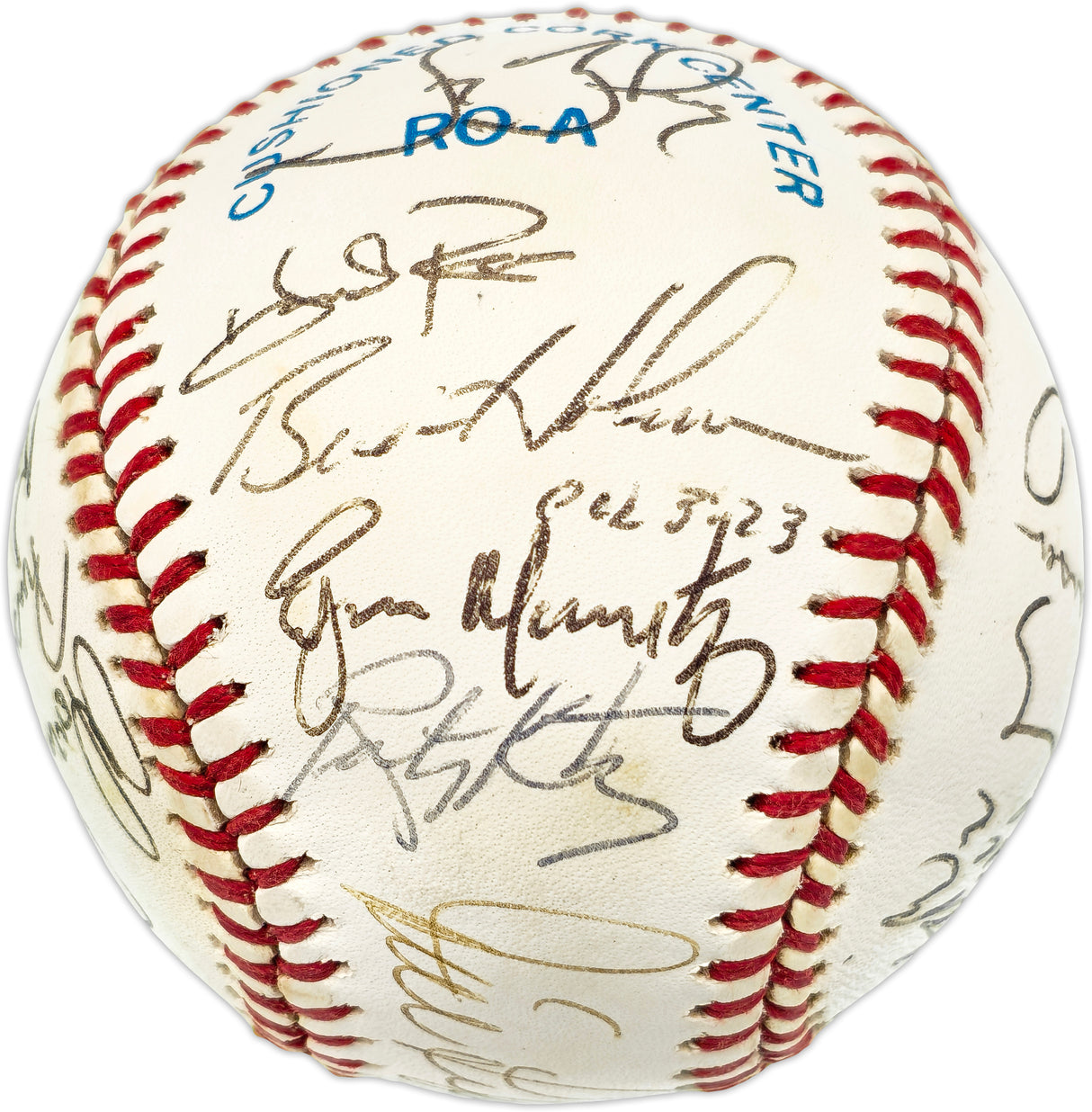 1991 Seattle Mariners Autographed Official AL Baseball With 23 Signatures Including Ken Griffey Jr. & Edgar Martinez PSA/DNA #Y01995