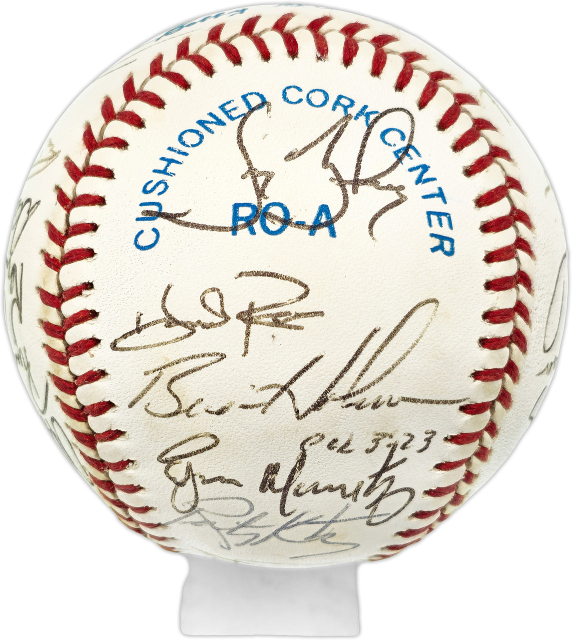 1991 Seattle Mariners Autographed Official AL Baseball With 23 Signatures Including Ken Griffey Jr. & Edgar Martinez PSA/DNA #Y01995