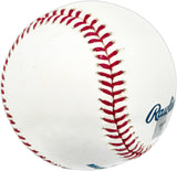 Carl Yastrzemski Autographed Official Fenway Park 100 Years Logo Baseball Boston Red Sox MLB Holo #FJ926713