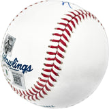 David Ortiz Autographed Official MLB Baseball Boston Red Sox "HOF 22" (Smudged) Beckett BAS Witness #WY88225