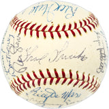 1971 Philadelphia Phillies Autographed Official Giles NL Baseball With 24 Signatures SKU #237408
