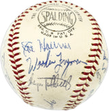 1971 Philadelphia Phillies Autographed Official Giles NL Baseball With 24 Signatures SKU #237408