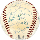 1953 New York Giants Autographed Official Giles NL Baseball With 29 Signatures SKU #237409