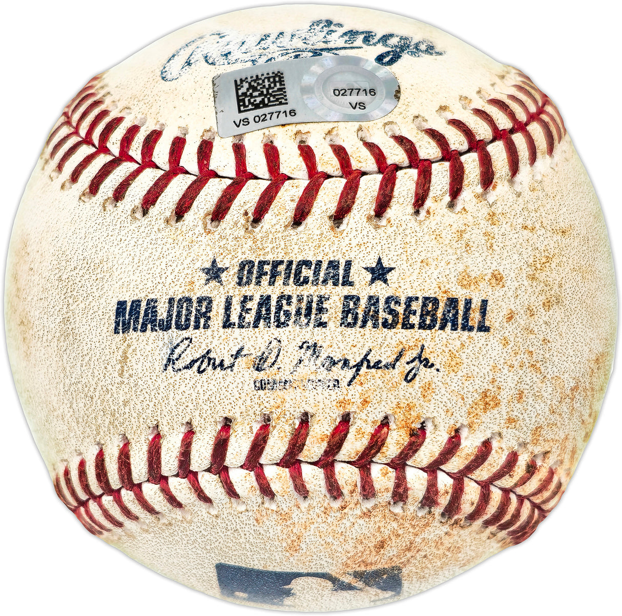 Unsigned Shohei Ohtani Game Used MLB Baseball August 23, 2019 Los Angeles Angels vs. Houston Astros MLB Holo #VS027716