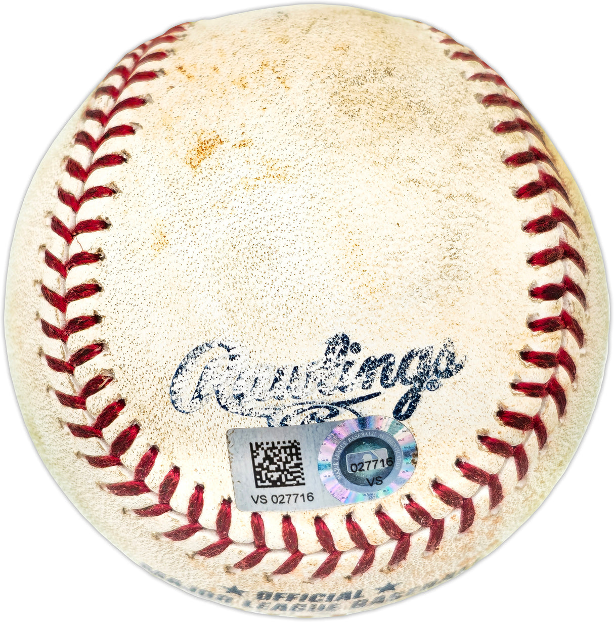 Unsigned Shohei Ohtani Game Used MLB Baseball August 23, 2019 Los Angeles Angels vs. Houston Astros MLB Holo #VS027716