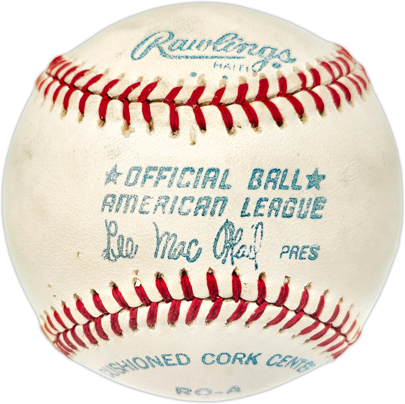 Stanley Coveleski Autographed Official MacPhail AL Baseball Cleveland Indians PSA/DNA #P01248