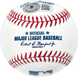Oneil Cruz Autographed Official MLB Baseball Pittsburgh Pirates "MLB Debut 10-2-21" Beckett BAS QR #BJ55831