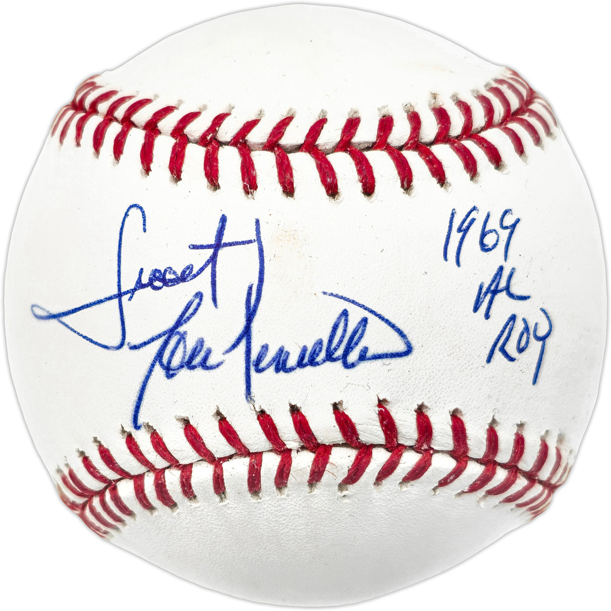 Lou Piniella Autographed Official MLB Baseball Seattle Pilots "Sweet & 1969 AL ROY" PSA/DNA #X21714