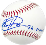 Felix Hernandez Autographed Official MLB Baseball Seattle Mariners "P.G. 8-15-12" PSA/DNA #4A52879