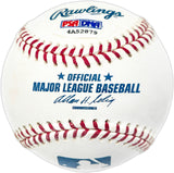 Felix Hernandez Autographed Official MLB Baseball Seattle Mariners "P.G. 8-15-12" PSA/DNA #4A52879