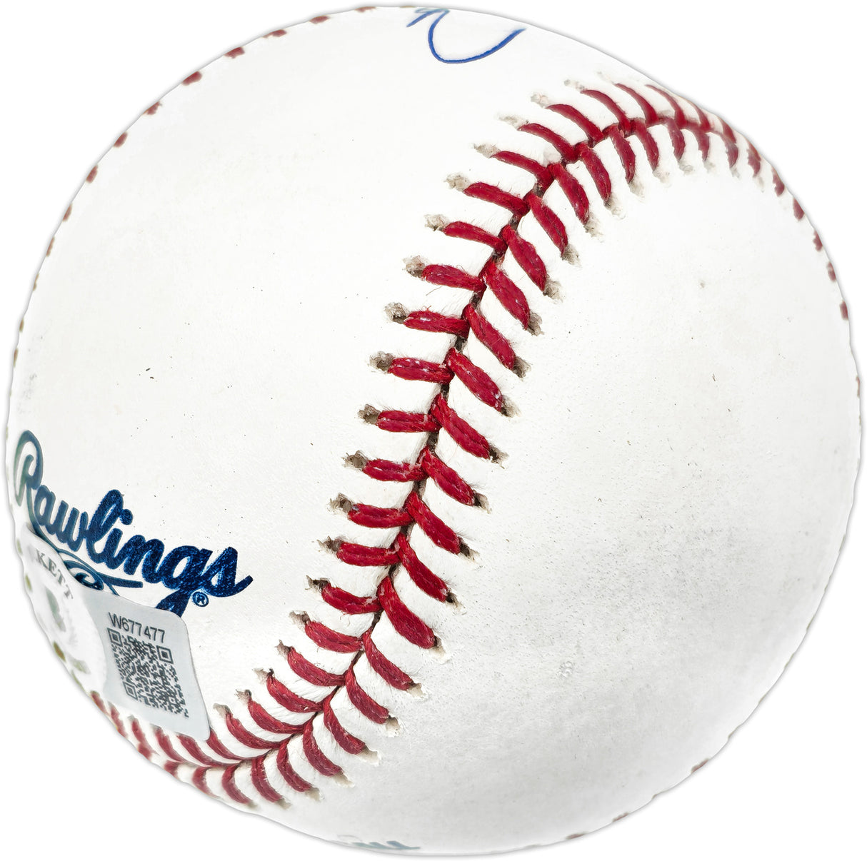 Elly De La Cruz Autographed Official MLB Baseball Cincinnati Reds (Smudged) Beckett BAS Witness #W677477