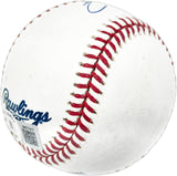 Elly De La Cruz Autographed Official MLB Baseball Cincinnati Reds (Smudged) Beckett BAS Witness #W677477