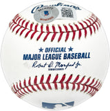 Elly De La Cruz Autographed Official MLB Baseball Cincinnati Reds (Smudged) Beckett BAS Witness #W677397