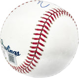 Elly De La Cruz Autographed Official MLB Baseball Cincinnati Reds (Smudged) Beckett BAS Witness #W677397
