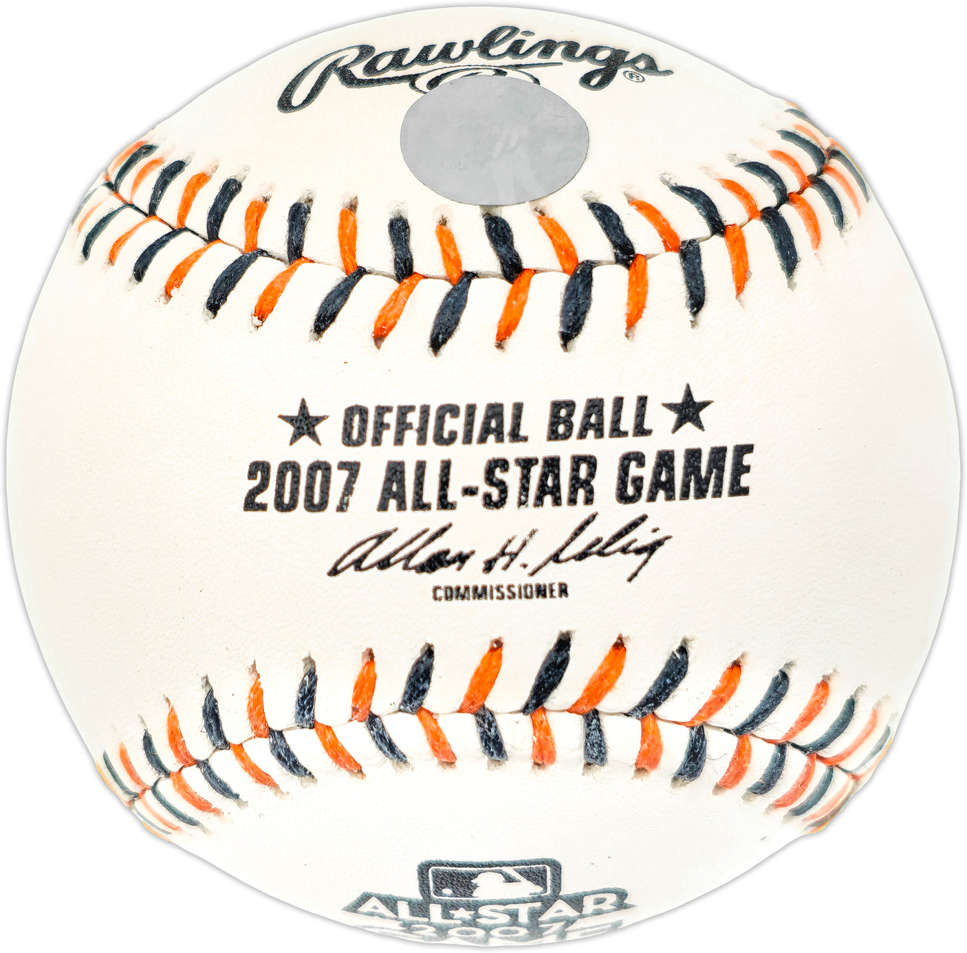 Ichiro Suzuki Autographed Official 2007 All Star Game Logo Baseball Seattle Mariners IS Holo SKU #237504
