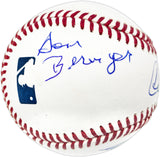 Charlie Sheen, Corbin Bernsen & Tom Berenger Autographed Official MLB Baseball Major League Baseball Movie Beckett BAS Witness #WQ60855