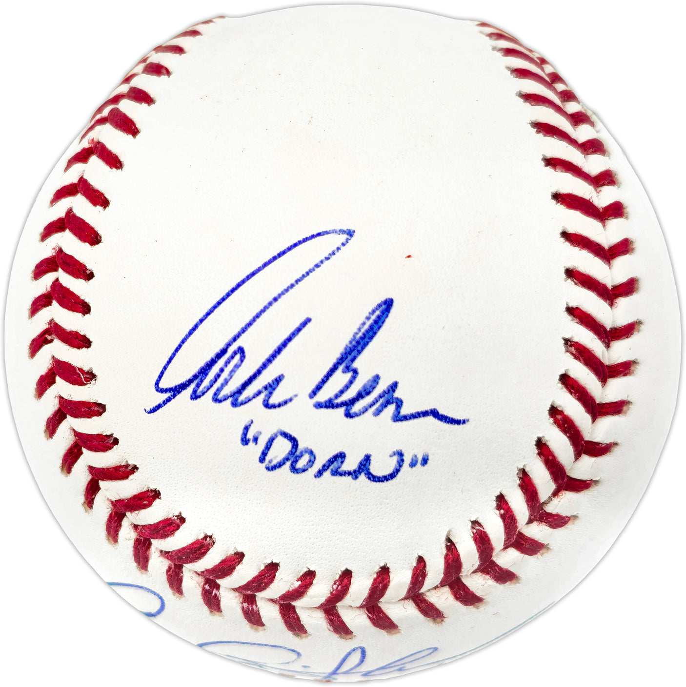 Charlie Sheen, Corbin Bernsen & Tom Berenger Autographed Official MLB Baseball Major League Baseball Movie Beckett BAS Witness #WQ60828