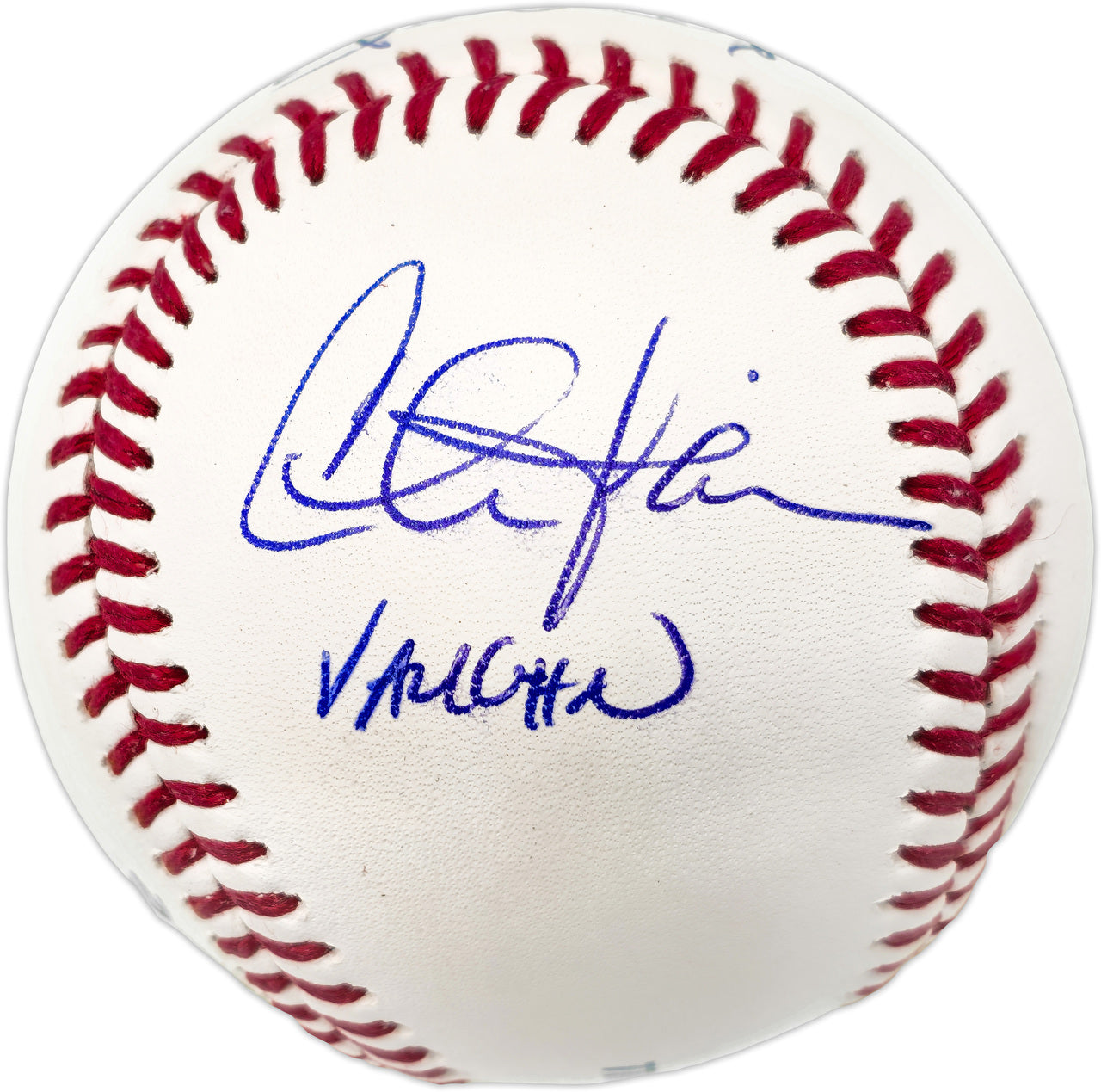 Charlie Sheen, Corbin Bernsen & Tom Berenger Autographed Official MLB Baseball Major League Baseball Movie Beckett BAS Witness #WQ60814