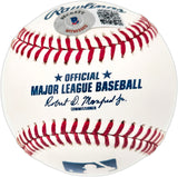 Charlie Sheen, Corbin Bernsen & Tom Berenger Autographed Official MLB Baseball Major League Baseball Movie Beckett BAS Witness #WQ60814